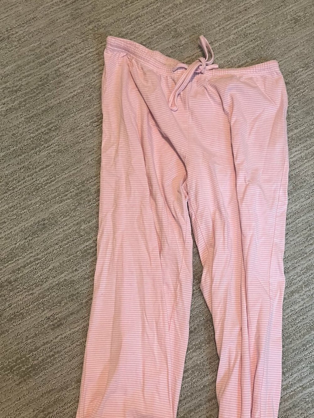 Pink Striped Edikted Sweatpants size S